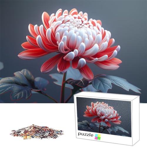 Puzzle 100Teile Puzzle Natur, Erwachsene Anspruchsvoll Impossible, Passgenauen Puzzleteilen, Kreative Lustige Muster, Geschicklichkeitsspiel für die Ganze Familie, Geschenke für Frauen, Blume M-35 von Alaoan