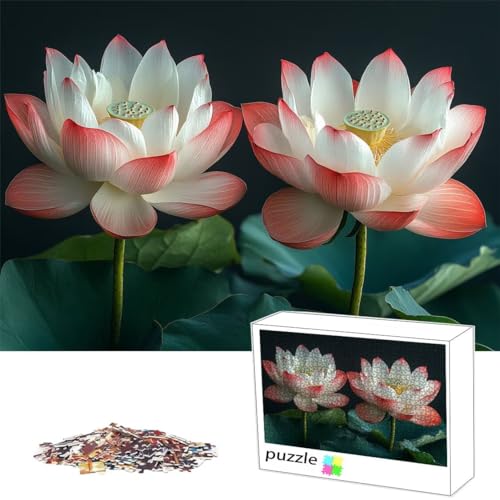 Puzzle 200Teile Puzzle Landschaft, Erwachsene Anspruchsvoll Impossible, Passgenauen Puzzleteilen, Kreative Holzpuzzles, Geschicklichkeitsspiel für die Ganze Familie, Geschenke für Frauen, Blume M-11 von Alaoan