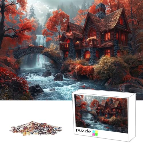 Puzzle 3000Teile Puzzle Herbst, Erwachsene Anspruchsvoll Impossible, Passgenauen Puzzleteilen, Kreative Holzpuzzles, Geschicklichkeitsspiel für die Ganze Familie, Geschenke für Frauen, Kabine L-85 Puzzle 3000Teile Puzzle Herbst, Erwachsene Anspruchsvoll Impossible, Passgenauen Puzzleteilen, Kreative Holzpuzzles, Geschicklichkeitsspiel für die Ganze Familie, Geschenke für Frauen, Kabine L-85 von Alaoan