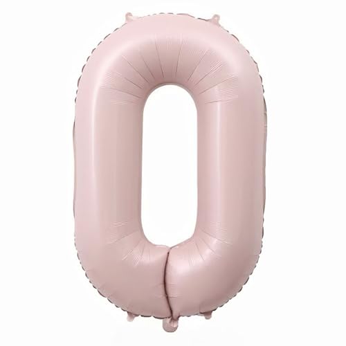 Alaoo Luftballon 0 Geburtstag Zahl, 40 Zoll Rosa Creme Folienballon, Riesenzahl Ballon für Mädchen Junge Geburtstag Party Dekoration Jahrestag Dekorationen Alaoo Luftballon 0 Geburtstag Zahl, 40 Zoll Rosa Creme Folienballon, Riesenzahl Ballon für Mädchen Junge Geburtstag Party Dekoration Jahrestag Dekorationen von Alaoo