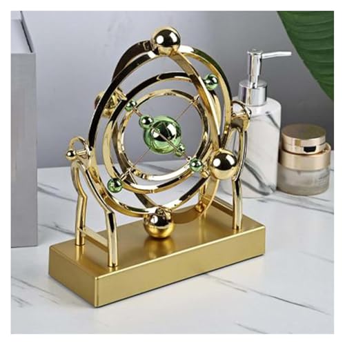 Celestial Orbit Perpetual Motion Pendel, Perpetual Motion Machine Kinetic Art, Perpetual Motion Celestial Orbit Desktop Decor Model, Creative Home Rotary Decoration, Astronomy Decor von Alapek