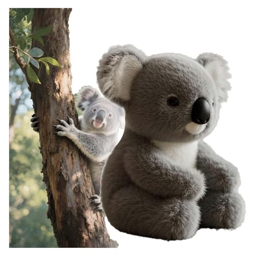Koaly – Der Koaly Emotionale Heilung auf Abruf, Ai-Plüsch-Koala für emotionale Unterstützung, imitiert natürlich für realistischen Komfort, kuscheliges Stofftier, imitiert wie ein echter Koala von Alapek