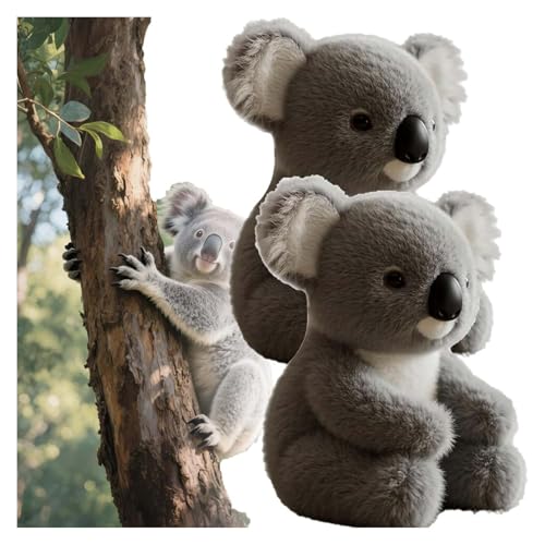 Koaly – Der Koaly Emotionale Heilung auf Abruf, Ai-Plüsch-Koala für emotionale Unterstützung, imitiert natürlich für realistischen Komfort, kuscheliges Stofftier, imitiert wie ein echter Koala von Alapek