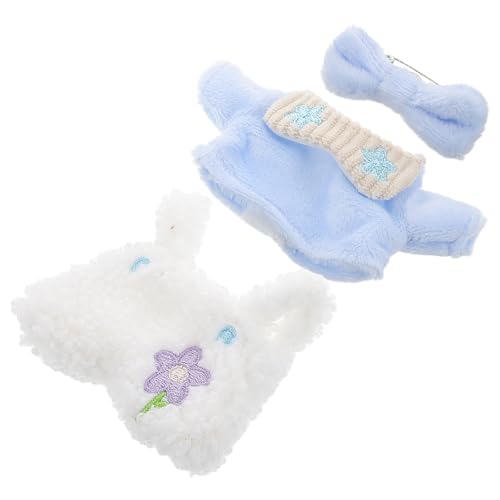 Alasum Modische Und Stilvolle Puppenkleidung Für Mädchen 1 Set Realistische Kleider Für Kuscheltiere Plüsch-Kapuzenpullover von Alasum