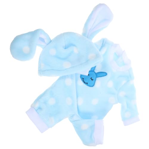 Alasum Puppen-Overall-Pyjama-kostüm Für Puppen Weicher Plüsch-Pyjama Zum Anziehen Von Babypuppen von Alasum