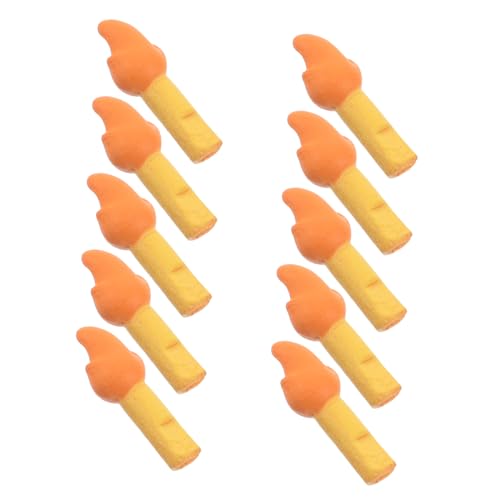Alasum 10 Stücke Mini Harz Miniatur Lagerfeuer Modell Gefälschte Feuer Für Pretend Spielzeug Landschaft Dekoration von Alasum