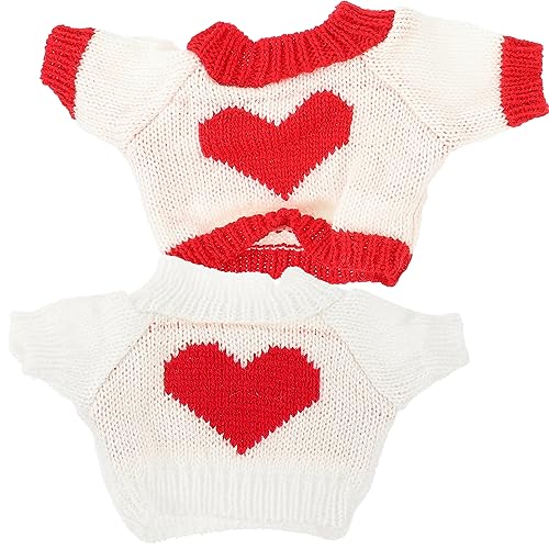 2st Plüschpuppenkleidung Ausgestopft Puppenkostüm Für Dekoratives Puppendekor Zarte Bärenkleidung Wiederverwendbares Puppenkleid Austauschbare Bärenkleidung Stoff Alasum 2st Plüschpuppenkleidung Ausgestopft Puppenkostüm Für Dekoratives Puppendekor Zarte Bärenkleidung Wiederverwendbares Puppenkleid Austauschbare Bärenkleidung Stoff Alasum von Alasum