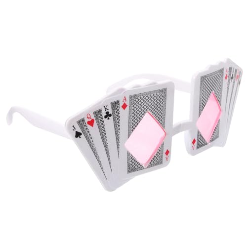 Alasum 1 Paar Lustige Brille Poker Lustiges Party-kostümzubehör Jumbo Sonnenbrille in Herzform Karten Partyzubehör Brillenstütze Party Brillengestelle Gläser Spiel Herzförmig Plastik Alasum 1 Paar Lustige Brille Poker Lustiges Party-kostümzubehör Jumbo Sonnenbrille in Herzform Karten Partyzubehör Brillenstütze Party Brillengestelle Gläser Spiel Herzförmig Plastik von Alasum