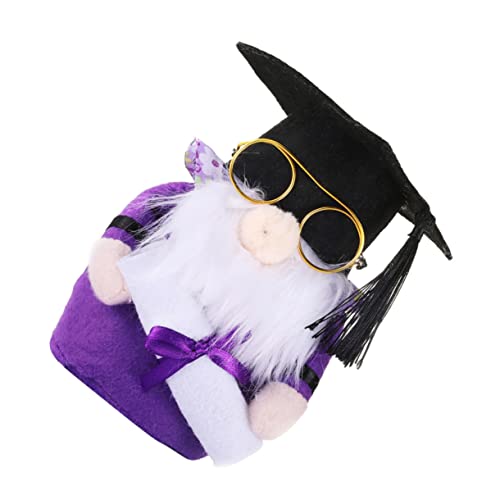 Alasum 1 Stück Graduierung Kanye Spielzeug Spielzeug Entzückende Stoff Zwerg Puppe Für Dekoration Alasum 1 Stück Graduierung Kanye Spielzeug Spielzeug Entzückende Stoff Zwerg Puppe Für Dekoration von Alasum