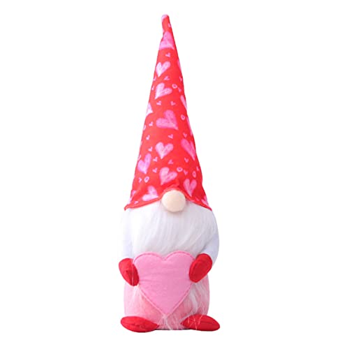 Alasum Valentinstag GNOME Puppe Weiches Stofftier Für Jungen Und Mädchen Home Party Dekoration von Alasum