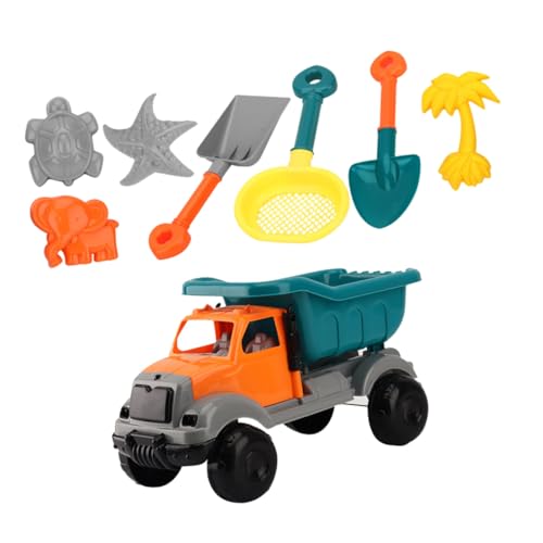 Alasum 1 Satz 8 Stück Strand Spielzeugauto Kinderspielzeug Lernspielzeug Für Tragbares Sandspielzeug Strandsandspielzeug Für Interessantes Sandspielzeug Sandwerkzeuge Abs von Alasum