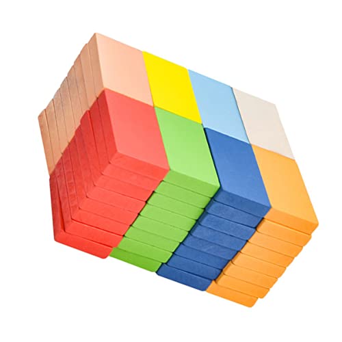Alasum 1 Satz 80 Stück Domino für kinderspielzeug Intelligenzförderndes funnytoys Safe Toy Kind blockiert -Kit für die Früherziehung hölzern Alasum 1 Satz 80 Stück Domino für kinderspielzeug Intelligenzförderndes funnytoys Safe Toy Kind blockiert -Kit für die Früherziehung hölzern von Alasum