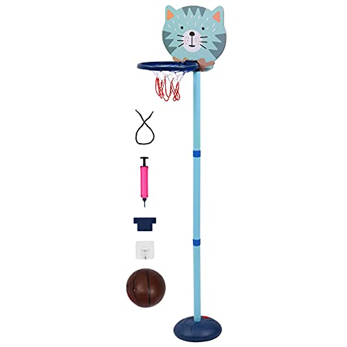 Alasum 2-in-1-basketballkorb Für Kinder Verstellbares Basketball-spielzeugset Basketballspielspielzeug Konstruktion Aus Pp-Kunststoff Und Pappe Sicher Für Kleinkinder Alasum 2-in-1-basketballkorb Für Kinder Verstellbares Basketball-spielzeugset Basketballspielspielzeug Konstruktion Aus Pp-Kunststoff Und Pappe Sicher Für Kleinkinder von Alasum