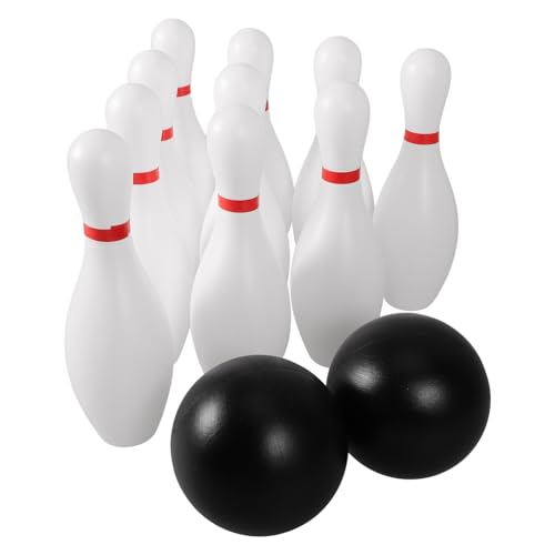 Alasum Bowling-Set Für Kleinkinder – Kinderspiel – Riesige Outdoor-Spiele – Kinder-Bowling – Sicherer Kunststoff – Sportspielzeug Alasum Bowling-Set Für Kleinkinder – Kinderspiel – Riesige Outdoor-Spiele – Kinder-Bowling – Sicherer Kunststoff – Sportspielzeug von Alasum
