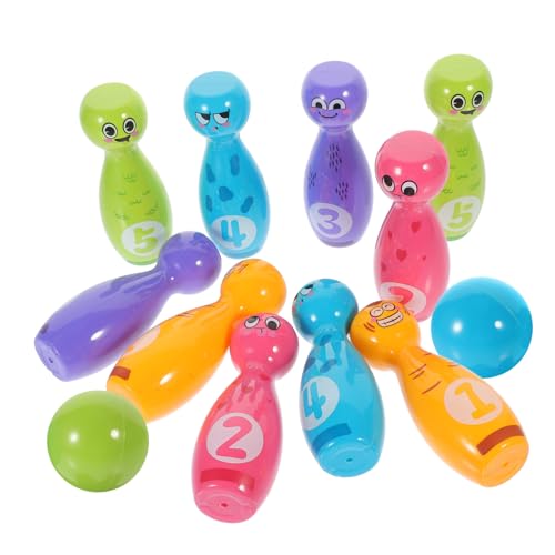 Alasum 1 Satz Bowlingkugel Bowling Set kinderzimmer -Sport-Set Teamwork für Kindersportspielspielzeug Bowlingkugeln für Plastik Alasum 1 Satz Bowlingkugel Bowling Set kinderzimmer -Sport-Set Teamwork für Kindersportspielspielzeug Bowlingkugeln für Plastik von Alasum