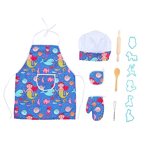 Alasum 1 Satz Deluxe Kid Chef Set Kinder Küche Basic Back Set Kind Geburtstagsgeschenk Alasum 1 Satz Deluxe Kid Chef Set Kinder Küche Basic Back Set Kind Geburtstagsgeschenk von Alasum