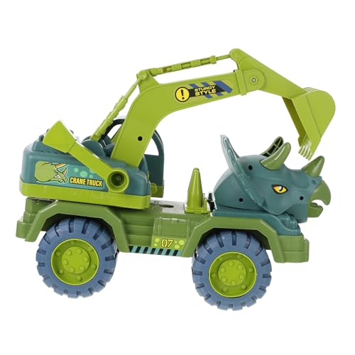 Alasum 1 Satz Dinosaurier Rückziehauto LKW Babyauto Autos Kinderauto Automobilauto Für Pädagogisches Kinderspielzeug Rückziehauto Dinosaurier Modelle Schiebeauto von Alasum