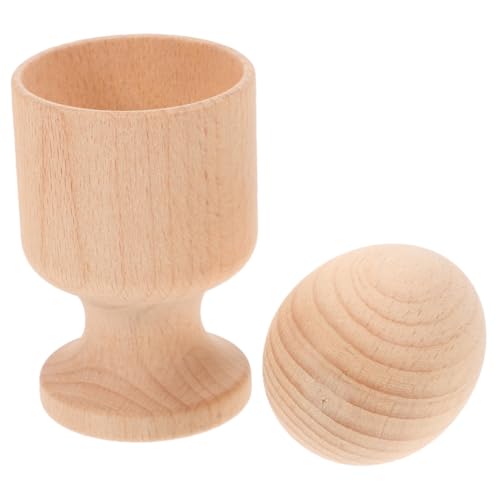 Alasum 1 Satz Eierbecher Aus Holz Eierbecher Und Eierspielzeug Lehrmittel Für Kleinkinder Vorschultrainingsspielzeug Ei Mit Eierbecher Holzspielzeug Sinnesspielzeug Aus Holz Alasum 1 Satz Eierbecher Aus Holz Eierbecher Und Eierspielzeug Lehrmittel Für Kleinkinder Vorschultrainingsspielzeug Ei Mit Eierbecher Holzspielzeug Sinnesspielzeug Aus Holz von Alasum