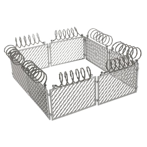 Alasum 1 Satz Gefängnismodell Pflanzenzaun Graszaun Hundezäune Bettumrandung Tierschutzzaun Gefängnis-Modell Militärzaun Miniaturzaun für den Garten Miniatur Gartenzaun Plastik Light Grey Alasum 1 Satz Gefängnismodell Pflanzenzaun Graszaun Hundezäune Bettumrandung Tierschutzzaun Gefängnis-Modell Militärzaun Miniaturzaun für den Garten Miniatur Gartenzaun Plastik Light Grey von Alasum