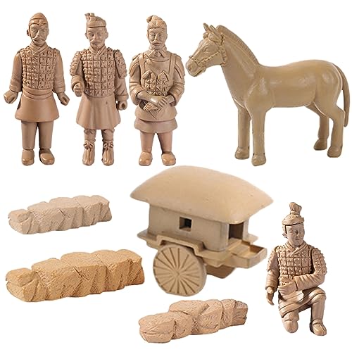 Alasum 1 Satz Hobbypferd Exquisite Pferdedekorationen Dekore Terrakotta-Soldat Exquisites Kriegerdekor Desktop-terrakotta-Krieger-Ornament Terrakotta-Krieger-Figur Figuren Welche Auto PVC Alasum 1 Satz Hobbypferd Exquisite Pferdedekorationen Dekore Terrakotta-Soldat Exquisites Kriegerdekor Desktop-terrakotta-Krieger-Ornament Terrakotta-Krieger-Figur Figuren Welche Auto PVC von Alasum