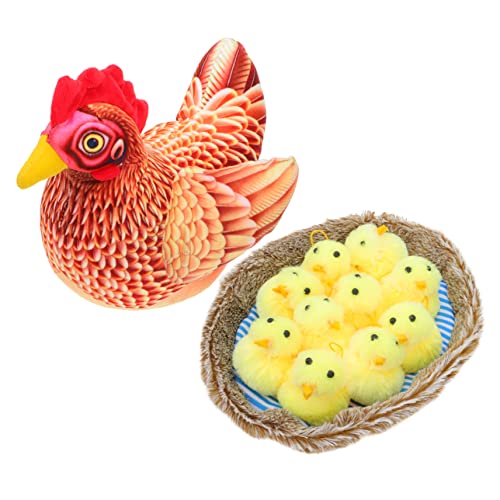 Alasum Tierspielzeug Huhn Form Ornament Mini Huhn Figuren Ostern Puppe Ornamente Küken Henne Puppe Ostern Party Desktop Schmuck Alasum Tierspielzeug Huhn Form Ornament Mini Huhn Figuren Ostern Puppe Ornamente Küken Henne Puppe Ostern Party Desktop Schmuck von Alasum