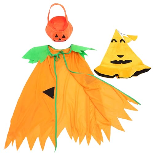 Alasum 1 Satz Kürbis-süßigkeiten-Tasche Kürbis Babykostüm Kürbismaske Halloween Mantel Halloween-kürbis-kostüme Masken Halloween -kostüm Halloween-kürbis-umhang Kürbis Kostüm Stoff Orange Alasum 1 Satz Kürbis-süßigkeiten-Tasche Kürbis Babykostüm Kürbismaske Halloween Mantel Halloween-kürbis-kostüme Masken Halloween -kostüm Halloween-kürbis-umhang Kürbis Kostüm Stoff Orange von Alasum