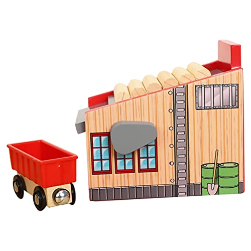 Alasum 1 Satz Lademaschine Kinderspielzeug Zugmodell Holzfällercamp Blockiert Zugbausatz Eisenbahnspielzeug Aus Holz Kind DIY Sägewerk Holzblöcke Rot Hölzern Alasum 1 Satz Lademaschine Kinderspielzeug Zugmodell Holzfällercamp Blockiert Zugbausatz Eisenbahnspielzeug Aus Holz Kind DIY Sägewerk Holzblöcke Rot Hölzern von Alasum