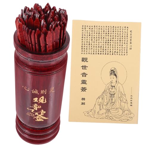 Alasum Erzählen Spiel Requisiten Chinesischen Stil Divination Sticks Set Holz Picks Buch Kompakte Tragbare Alasum Erzählen Spiel Requisiten Chinesischen Stil Divination Sticks Set Holz Picks Buch Kompakte Tragbare von Alasum
