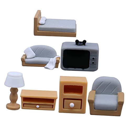 Alasum 1 Satz Mikro-landschaftsmöbel Miniaturvorräte Miniaturmodell Miniaturornament Modell Für Puppenhausmöbel Miniatur-landschaftsornament Mini Möbel Tiny House Liefert Harz von Alasum