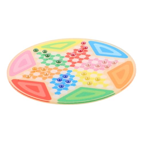 Alasum Mini-Halma-Spiel 1 Set Mini- -Ornament Keramik Und Kunststoff Elegantes Miniatur- Für Kinder von Alasum