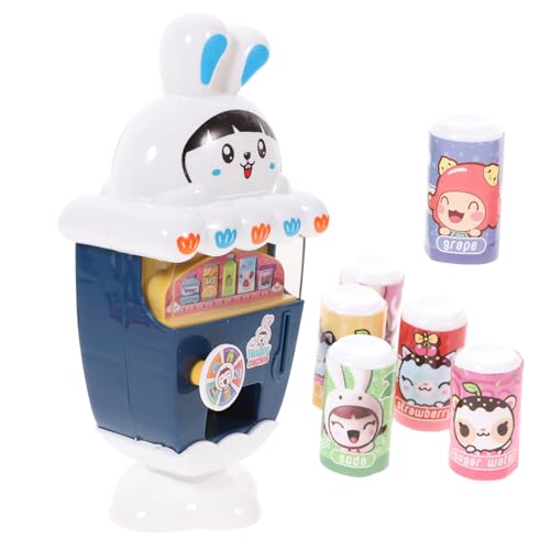 Alasum 1 Satz Mini-Verkaufsautomat Getränk Kinderspiele gießen Safe Toy Geburtstagsgeschenk für Spendermaschine lustiger Spenderautomat Plastik Alasum 1 Satz Mini-Verkaufsautomat Getränk Kinderspiele gießen Safe Toy Geburtstagsgeschenk für Spendermaschine lustiger Spenderautomat Plastik von Alasum