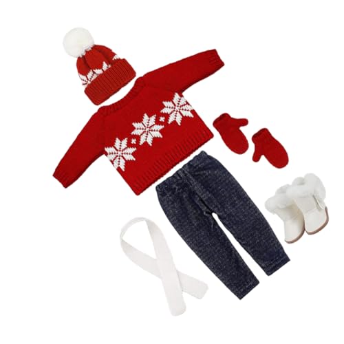 Alasum 1 Satz Puppe Weihnachtskostüm Puppenzubehör Weihnachtsmütze Puppe Weihnachtskleidung kleines Puppenoutfit Puppenkleidung puppenschuhe Puppenkostüm Miniaturkostüm Baumwolle Alasum 1 Satz Puppe Weihnachtskostüm Puppenzubehör Weihnachtsmütze Puppe Weihnachtskleidung kleines Puppenoutfit Puppenkleidung puppenschuhe Puppenkostüm Miniaturkostüm Baumwolle von Alasum