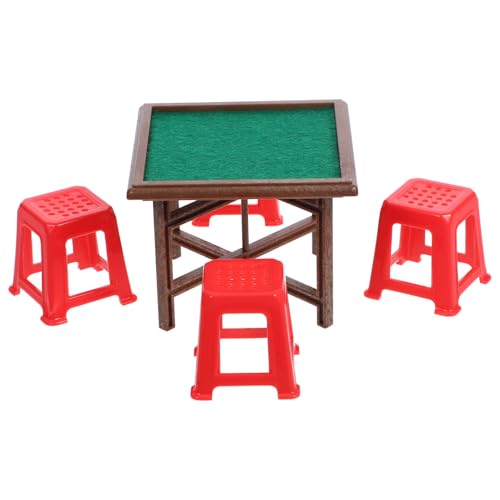 Alasum 1 Satz Puppenhaus-Mahjong-Tisch Bausatz Bausätze Mini-Food- Wohnkultur Dollhouse zubehör Puppenhaus-Mahjong-Stühle Puppenhaus winziger Tisch Miniaturmöbel Abs Alasum 1 Satz Puppenhaus-Mahjong-Tisch Bausatz Bausätze Mini-Food- Wohnkultur Dollhouse zubehör Puppenhaus-Mahjong-Stühle Puppenhaus winziger Tisch Miniaturmöbel Abs von Alasum