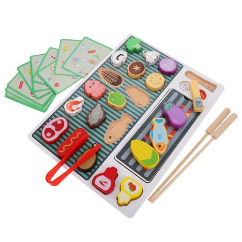 Alasum Kinder-grillset Spielzeug Kinderküche Spielspielzeug Aus Holz Grill Grillnahrung Kreatives Spielset Für Kinder Alasum Kinder-grillset Spielzeug Kinderküche Spielspielzeug Aus Holz Grill Grillnahrung Kreatives Spielset Für Kinder von Alasum