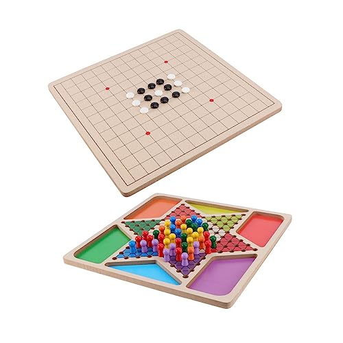 Alasum 1 Satz Spiel Schach für kinderspielzeug brettspiel boardgame Tischspiel Gobang Dame Kinderspielversorgung Dame liefern gobang Dame liefern hölzern Alasum 1 Satz Spiel Schach für kinderspielzeug brettspiel boardgame Tischspiel Gobang Dame Kinderspielversorgung Dame liefern gobang Dame liefern hölzern von Alasum