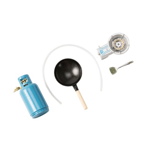 Alasum 1 Satz gasherd Paket für kinderspielzeug Kid Toys hühner kuschelig Mini-Gasherd- Miniaturmodell eines Gastanks Zinklegierung von Alasum