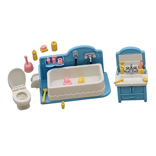 Alasum 1 Satz puppenhaus waschbecken für kinderspielzeug Toys for kinderknallzeug Children Toys Mini Möbel Mini-Badewanne Miniatur-Zubehör Mini-Toilette Plastik Alasum 1 Satz puppenhaus waschbecken für kinderspielzeug Toys for kinderknallzeug Children Toys Mini Möbel Mini-Badewanne Miniatur-Zubehör Mini-Toilette Plastik von Alasum