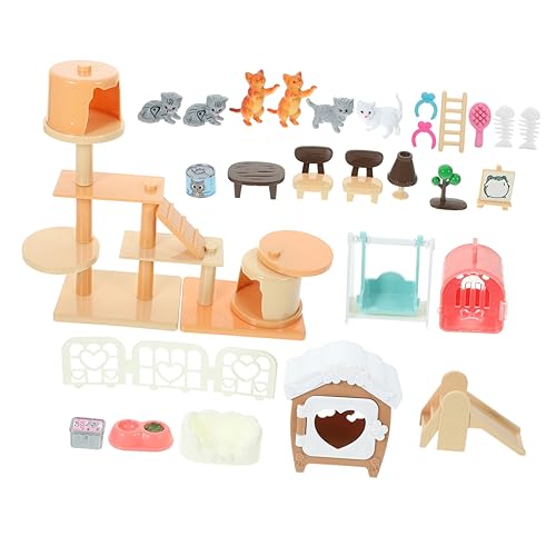 Alasum Realistische Katzenfiguren Rollenspielset Spielhaus-Requisiten Für Kleinkinder Alasum Realistische Katzenfiguren Rollenspielset Spielhaus-Requisiten Für Kleinkinder von Alasum