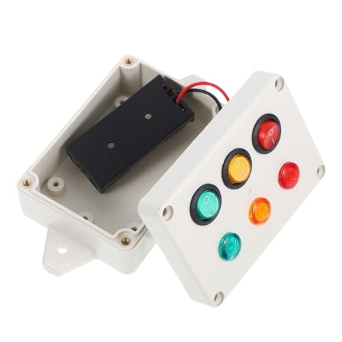 Alasum 1satz Montessori Busy Board Licht Für Kleinkinder Dreifarbige Schalterlampe Feinmotorik Und Kreativität Spielzeug Für Frühkindliche Entwicklung Alasum 1satz Montessori Busy Board Licht Für Kleinkinder Dreifarbige Schalterlampe Feinmotorik Und Kreativität Spielzeug Für Frühkindliche Entwicklung von Alasum