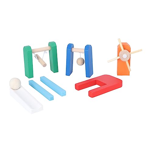 Alasum 1 Set Domino Mechanismus Kinderspielzeug Domino Blöcke Spielspielzeug Lustiges Domino Blöcke Interessantes Kinderspielzeug Früherziehungsspielzeug Früherziehungsspielzeug von Alasum