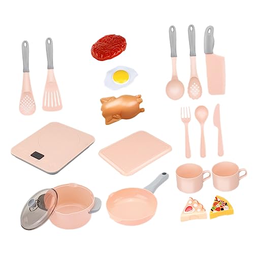Alasum 1 Set Induktionskochfeld Mit Licht Und Musik 20 Teiliges Kinderküchen Zubehörset Pink Für Rollenspiele Realistische Küchengeräte Für ädchen Und Jungen Alasum 1 Set Induktionskochfeld Mit Licht Und Musik 20 Teiliges Kinderküchen Zubehörset Pink Für Rollenspiele Realistische Küchengeräte Für ädchen Und Jungen von Alasum