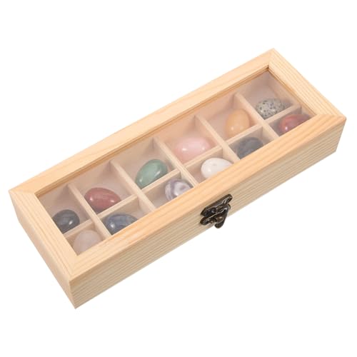 Alasum 12-teiliges - Aus Natürlichem Kristall Dekoration Aus Kristallhandwerk Mit Aufbewahrungsbox Aus Holz Osterornament Als Partygeschenk Alasum 12-teiliges - Aus Natürlichem Kristall Dekoration Aus Kristallhandwerk Mit Aufbewahrungsbox Aus Holz Osterornament Als Partygeschenk von Alasum