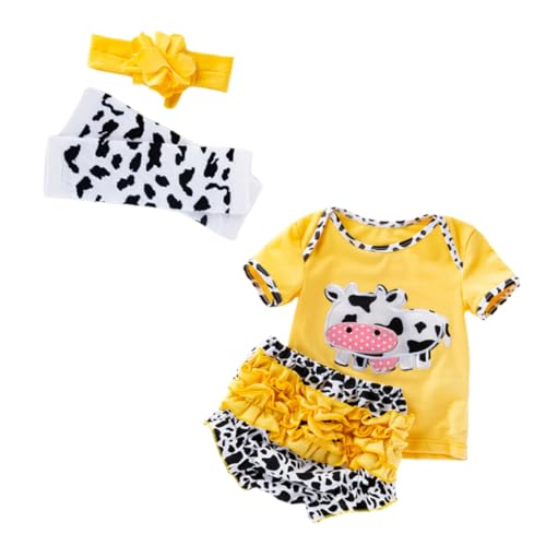 Alasum 20-22 Zoll Neugeborenen Baby Puppen Mädchen Outfits Puppen Kleidung 0-2 Jahre Alten Baby Puppe Kleidung Set Baumwolle Material Passenden Outfits von Alasum