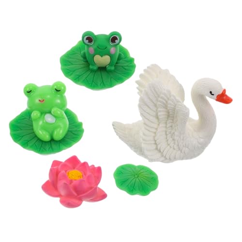 Alasum 1 Set Mini Frog Swan Mini Ornamente Office Desk Fischtank Office Frosch Figur Garten Frosch Fischdekor Für Tank Frosch Zubehör Miniaturtiere Mini Figuren Harz Alasum 1 Set Mini Frog Swan Mini Ornamente Office Desk Fischtank Office Frosch Figur Garten Frosch Fischdekor Für Tank Frosch Zubehör Miniaturtiere Mini Figuren Harz von Alasum