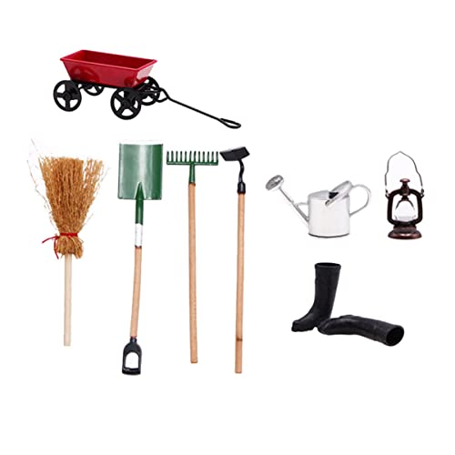 Alasum Feengarten Zubehör Garten Set 1 Set Garten Gießkanne Und Farm Zubehör Für Puppenhaus Und Dekoration Für Zuhause Und Garten von Alasum
