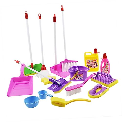 Alasum Imitierte Reinigungsgeräte Für Jungen Und Mädchen Spielhaus-spielzeugset Pädagogisches Reinigungsspielzeug Für Jungen Und Mädchen von Alasum