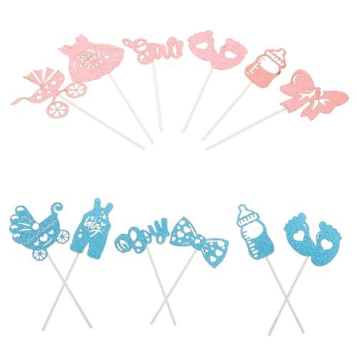 Alasum Jungen Oder Mädchen Geschlecht Offenbaren Prop Baby Dusche Geschlecht Offenbaren Party Liefert Kuchen Topper Decor Set Alasum Jungen Oder Mädchen Geschlecht Offenbaren Prop Baby Dusche Geschlecht Offenbaren Party Liefert Kuchen Topper Decor Set von Alasum