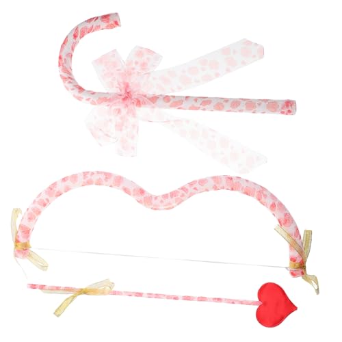 Alasum Bogen Amor Kostüm Set Komplettes Damen Accessoire für Romantische Party und Halloween Dekoration von Alasum