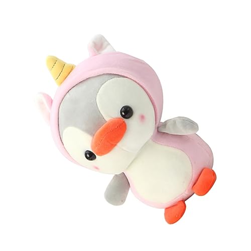 Alasum 1 Stück Einhorn-Puppen Pinguin-Plüschtier stylisches Kinderspielzeug Kinderpuppe Pinguin Plüschpuppe Pinguin- Plüschtiere PP Baumwolle Rosa von Alasum