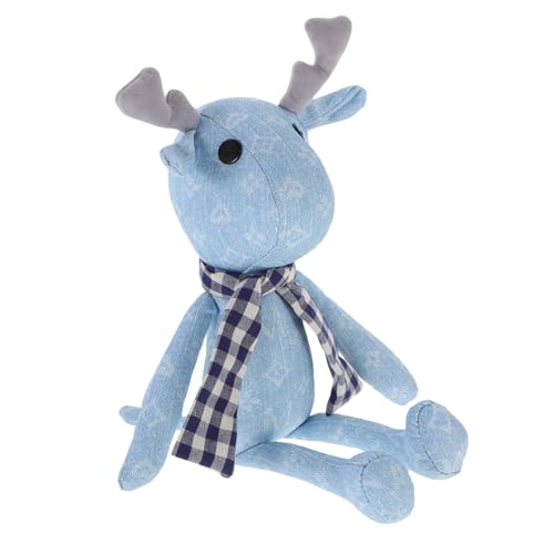 Alasum 1 Stück Elch-schmuck Elch Stofftier Weihnachtselch Elchgeschenk Gefüllte Puppe Gefüllte Elchpuppe Weihnachtselch Kuscheltier Pp Baumwolle Blau Alasum 1 Stück Elch-schmuck Elch Stofftier Weihnachtselch Elchgeschenk Gefüllte Puppe Gefüllte Elchpuppe Weihnachtselch Kuscheltier Pp Baumwolle Blau von Alasum